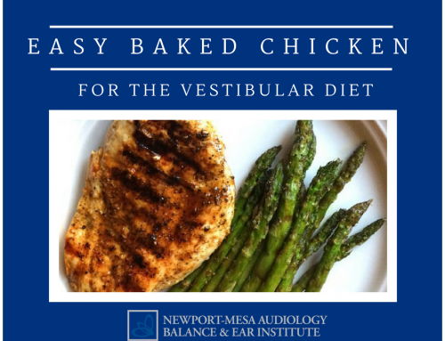 Easy Baked Chicken Recipe for the Vestibular Diet