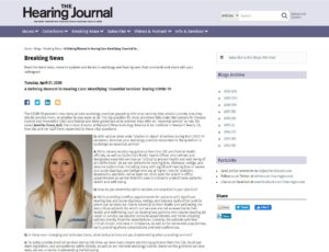 The Hearing Journal April 2020